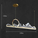 Axyaa Modern Chandelier Pendant Light for Dining Room Living Room Lighting