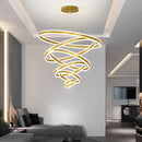 Axyaa Nordic Dining Room Pendant Ceiling Lamp Rings Indoor Lighting