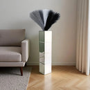 Axyaa Mirrored Silver Tall Floor Vase for Modern Home Decor