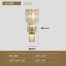 Axyaa Nordic Crystal Wall Sconce Light for Living Room Hallway