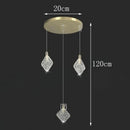 Axyaa Nordic Dining Room Pendant Light Chandelier Ceiling Lamp for Indoor Living Room