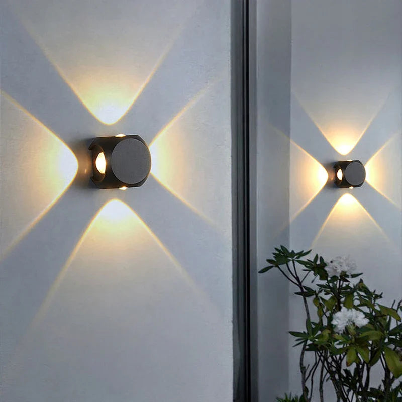 Axyaa 4W LED Wall Light for Home Decor and Outdoor Spaces