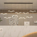 Axyaa LED Chandeliers Pendant Light for Modern Living and Dining Room Lighting