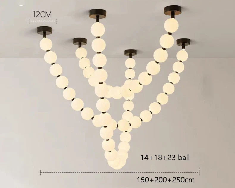 Axyaa Nordic Style Ceiling Lamps for Living Room & Staircase - Indoor Lighting
