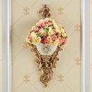 Axyaa Diamond Resin Vase Wall Hanging for Elegant Home Decor