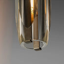 Axyaa Crystal Gold Vertical Chandelier for Home Decor - LED Lighting