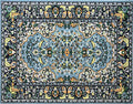 Axyaa Retro Style Large Rug - Modern Short Pile European Design for Home Decor