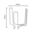 Axyaa Iron Dish Storage Rack: Removable Wire Bowl Drain Rack & Multi-Purpose Drawer Organizer