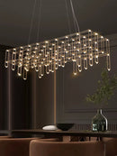 Axyaa Firefly LED Chandelier for Dining Room and Bar Counter