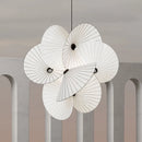 Axya Fabric Lamp: Creative Chandelier for Living Room, Restaurant, and Clothing Store