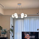 Axyaa Modern LED Pendant Chandeliers for Living Room and Dining Room Lighting