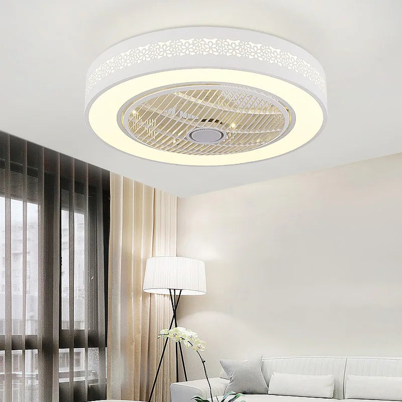 Axyaa Dimmable Ceiling Fan with Remote Control and Modern Lighting