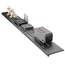 Axyaa Monitor Screen Bracket TV Top Rack Shelf for Space-Saving Storage