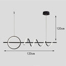 Axyaa Elegant Chandelier Dining Room Pendant Lights Ceiling Lamps indoor lighting