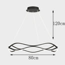 Axyaa Modern Pendant Ceiling Chandeliers for Indoor Dining Room Lighting