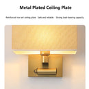 Axyaa Modern Adjustable Wall Sconce with LED Spotlight Rotation