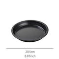 Axyaa Carbon Steel Non-stick Pizza Pan for Baking, Crisping, Bacon, Chips & More