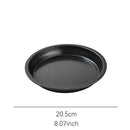 Axyaa Carbon Steel Non-stick Pizza Pan for Baking, Crisping, Bacon, Chips & More