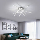 Axyaa LED Chandelier with Remote Control - Modern Living Room Bedroom Lighting