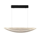 Axyaa LED Pendant Chandelier: Modern Minimalist Acrylic Droplights for Living Dining Room