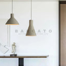 Axyaa Vintage Cement Chandeliers: Stylish LED Pendant Lights for Dining Room & Restaurant