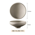 Axyaa Coarse Pottery High Footed Soup Bowl for Molecular Cuisine Tableware