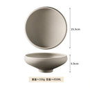 Axyaa Coarse Pottery High Footed Soup Bowl for Molecular Cuisine Tableware