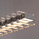 Luxury Axyaa Crystal Pendant Light for Restaurant, Bar, and Sales Office