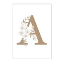 Axyaa Boho Cloud Moon Bear Nursery Wall Art Poster Kids Room Decor