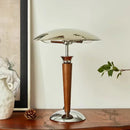 Nordic Retro Desk Lamp Wooden Iron Bauhaus Design Office Bedroom Decor