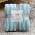 Axyaa Coral Fleece Winter Blanket - Soft & Warm Sofa Bedspread Plaid
