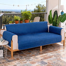 Axyaa Grid Couch Slipcovers - Waterproof Sofa Protector for Pets, Kids, and Living Room
