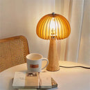 Axyaa Wooden Tripod Floor & Table Lamp Set for Living Room Bedroom Decor