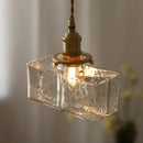 Axyaa Glass Pendant Light: Minimalist Nordic Luxury Chandelier for Home & Restaurant