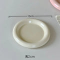 Axyaa Ceramic Breakfast Plate Set • Elegant Tableware for Restaurant and Home