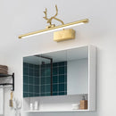 Axyaa Modern Brushed Gold LED Bathroom Vanity Light Fixture