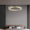 Axyaa Crystal Chandelier Stair Pendant Lamp Living Room Pendant Lights Interior Lighting