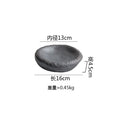 Axyaa Ceramic Steak Plate | Stylish Dessert Sushi Pasta Serving Plate for Restaurant