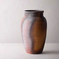 Axyaa Zen Stoneware Vase, Handmade Ceramic Pot, Wabi Sabi Home Decor