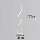 Axyaa LED Floor Lamp, Remote Control Dimming, Modern Minimalist Design, Nordic Ins Style