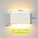 Axyaa Outdoor LED Wall Lamp Up Down Aluminum 6W 12W Waterproof IP65