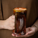 Axyaa Kiln Style Ceramic Coffee Cup Retro Large Capacity Mug Home Drinking Utensil