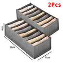 Axyaa Clothes Organizer: Foldable Closet Drawer Storage Box with Handles, Wardrobe Organizer