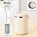 Axyaa Stainless Steel Insulated Travel Coffee Mug with Handle, Lid, Infuser