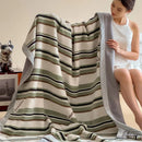 Axyaa Double-Layer Milk Fleece Blanket - Cozy, Warm, and Stylish