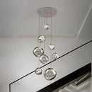 Axyaa Modern LED Chandelier Pendant Light Ceiling Lamp for Stylish Indoor Dining Room