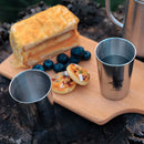 Axyaa Stainless Steel Outdoor Travel Cups Set