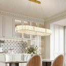 Axyaa LED Staircase Chandeliers Modern Home Decor Pendant Light Lamps