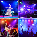 Axyaa 150W RGBL LED Par Lights for Disco Bar Club Wedding Live Show