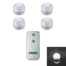 Axyaa Submersible LED Light Remote Pond Waterproof Pool Lamp for Vases Fish Tanks